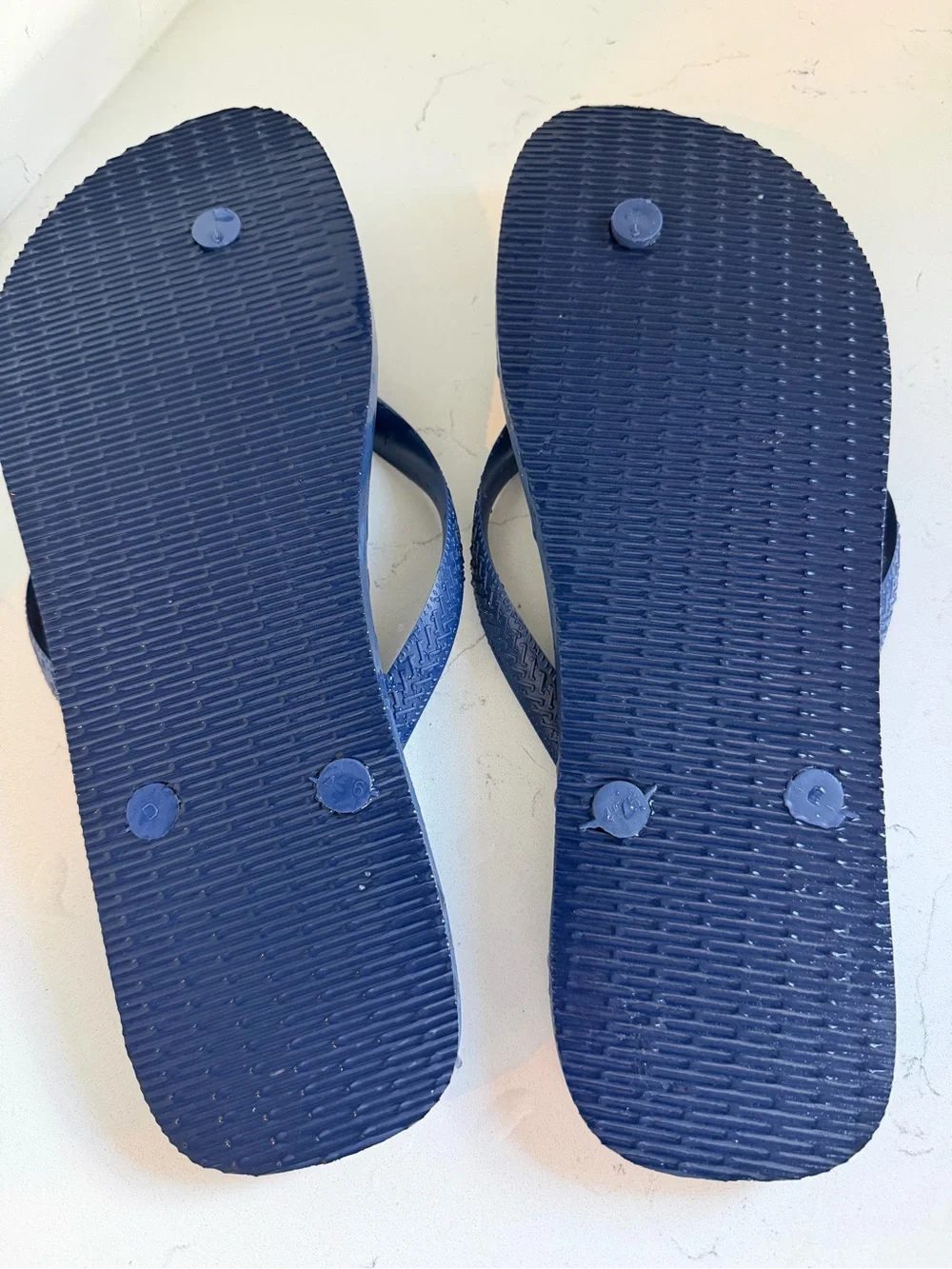 Havaianas Men’s Sz 13 Slim Flip Flop - Navy Blue